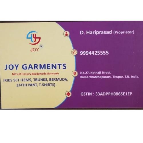 Joy Garments