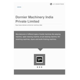 Dornier Machinery India Pvt. Ltd.