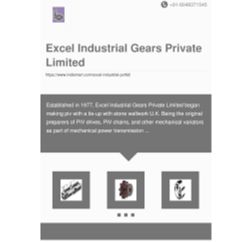 Excel Industrial Gears (P) Ltd.