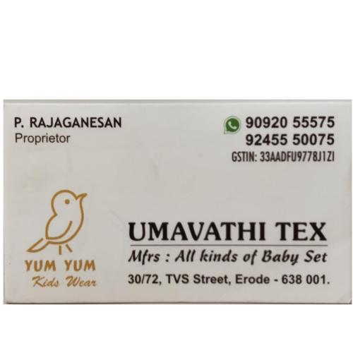 UMAVATHI TEX (YUM YUM Kids Wear)