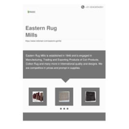 Eastern Rug Manufacturers