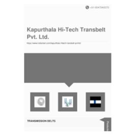 Kapurthala Hi-Tech Transbelt Pvt. Ltd.