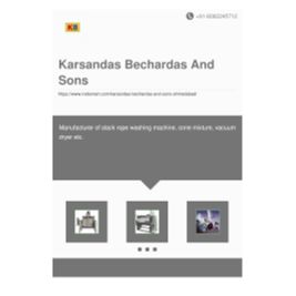 Karsandas Bechardas & Sons