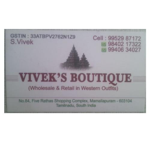 VIVEK'S BOUTIQUE