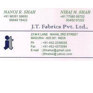 J T FABRICS PVT LTD