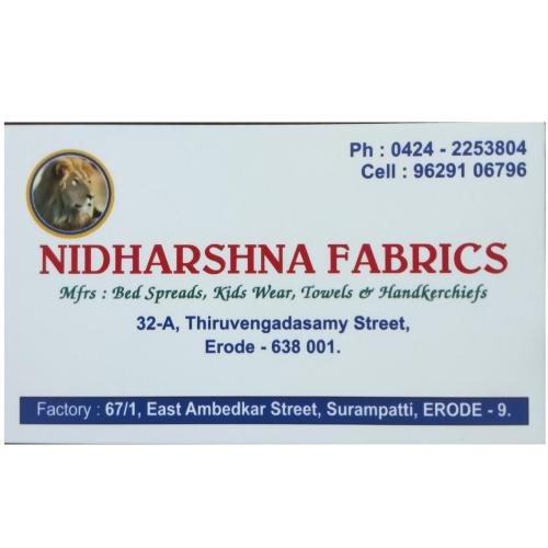 NIDHARSHANA FABRICS